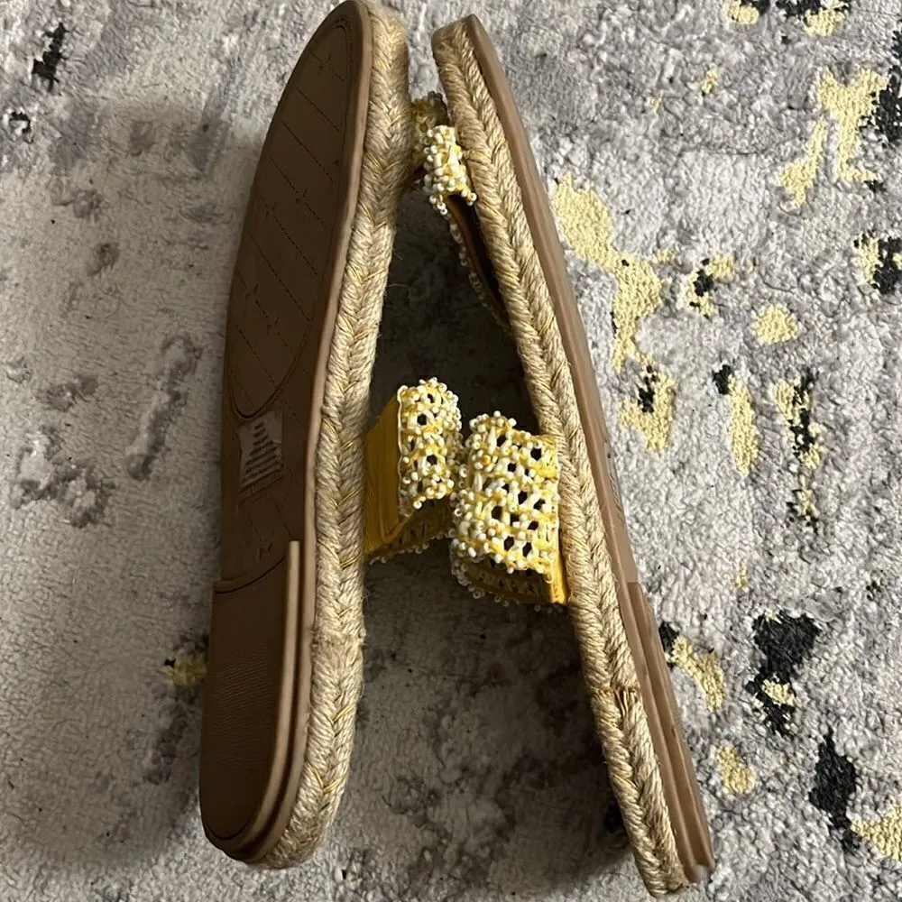 Karl Lagerfeld beaded stretch straps size 9 - Image 9