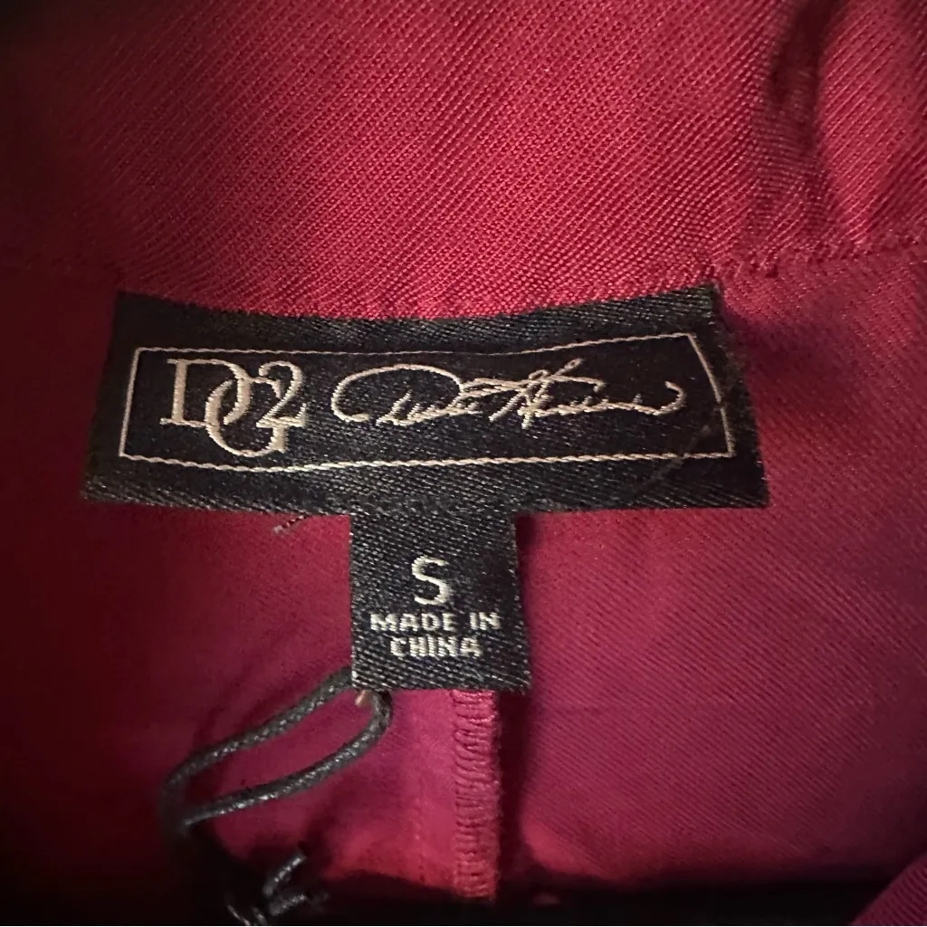 DG2 Diane Gilman Lightweight Twill Utility Jacket Small New Cargo Anorak - Image 2