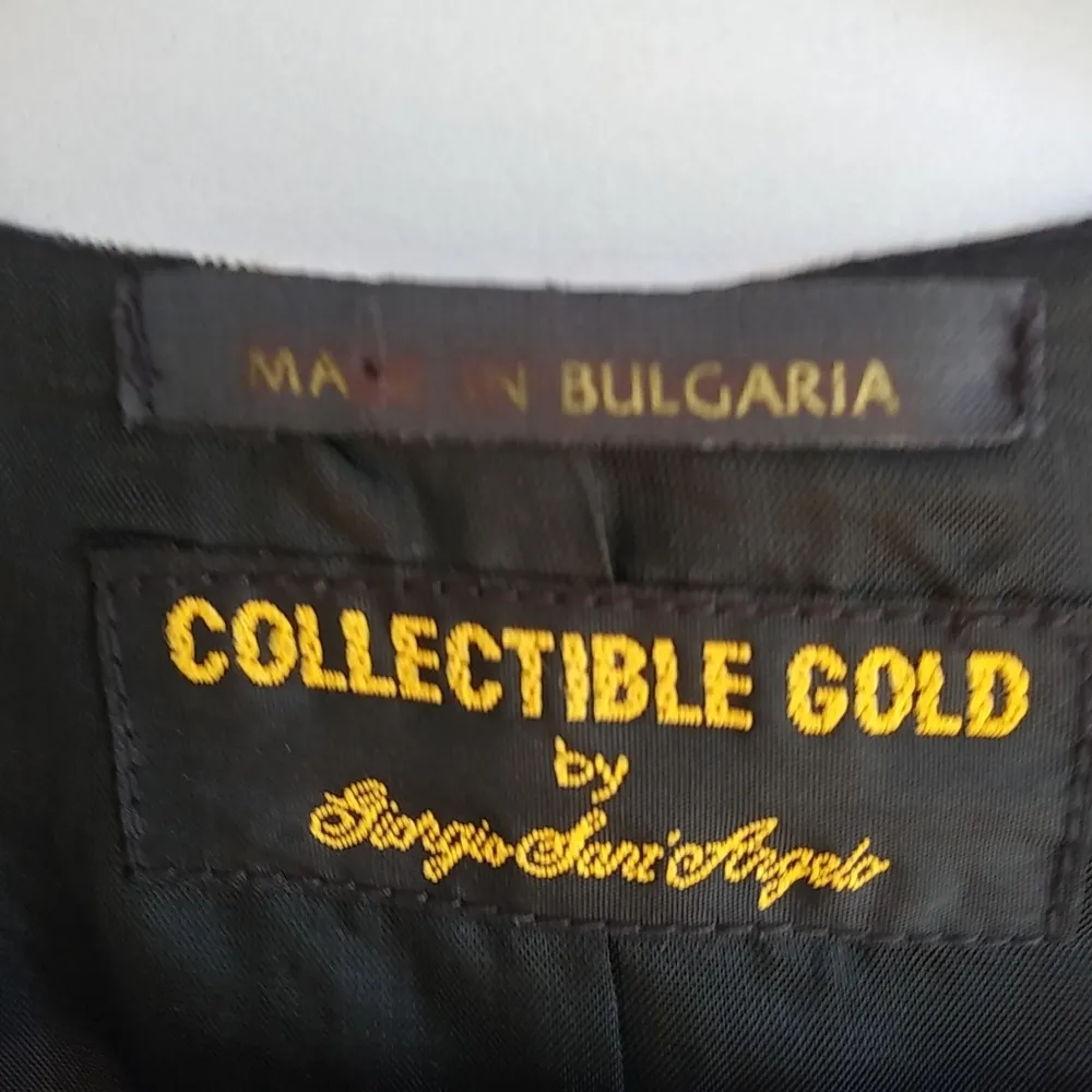 Georgio de Sant Angelo M Red Plaid Vest Size M - Image 7