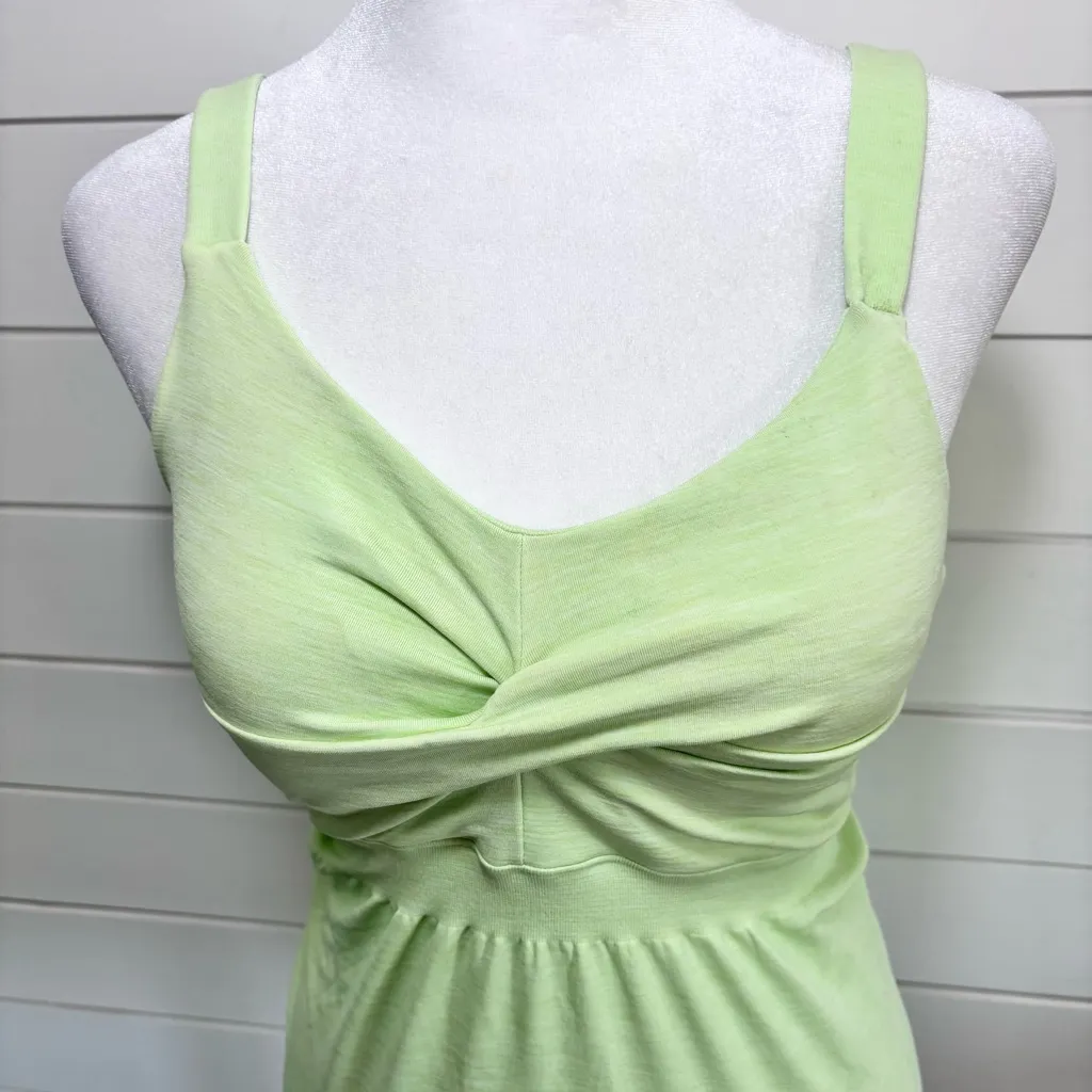 Athleta neon lime yellow‎ tank Size M - Image 2