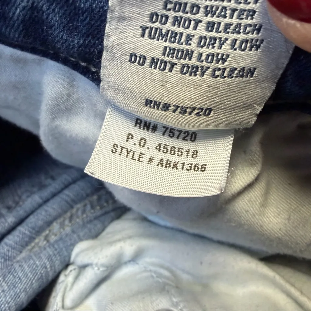 BKE Gabby Curvy Fit High Rise Bootcut Jeans Women's 30 x 26.5 Stretch Blue Denim - Image 10