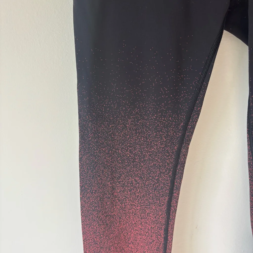Lululemon Wunder Under Hi-Rise Tight Red Black Ombre Speckle 28 Inch Legging - Image 5
