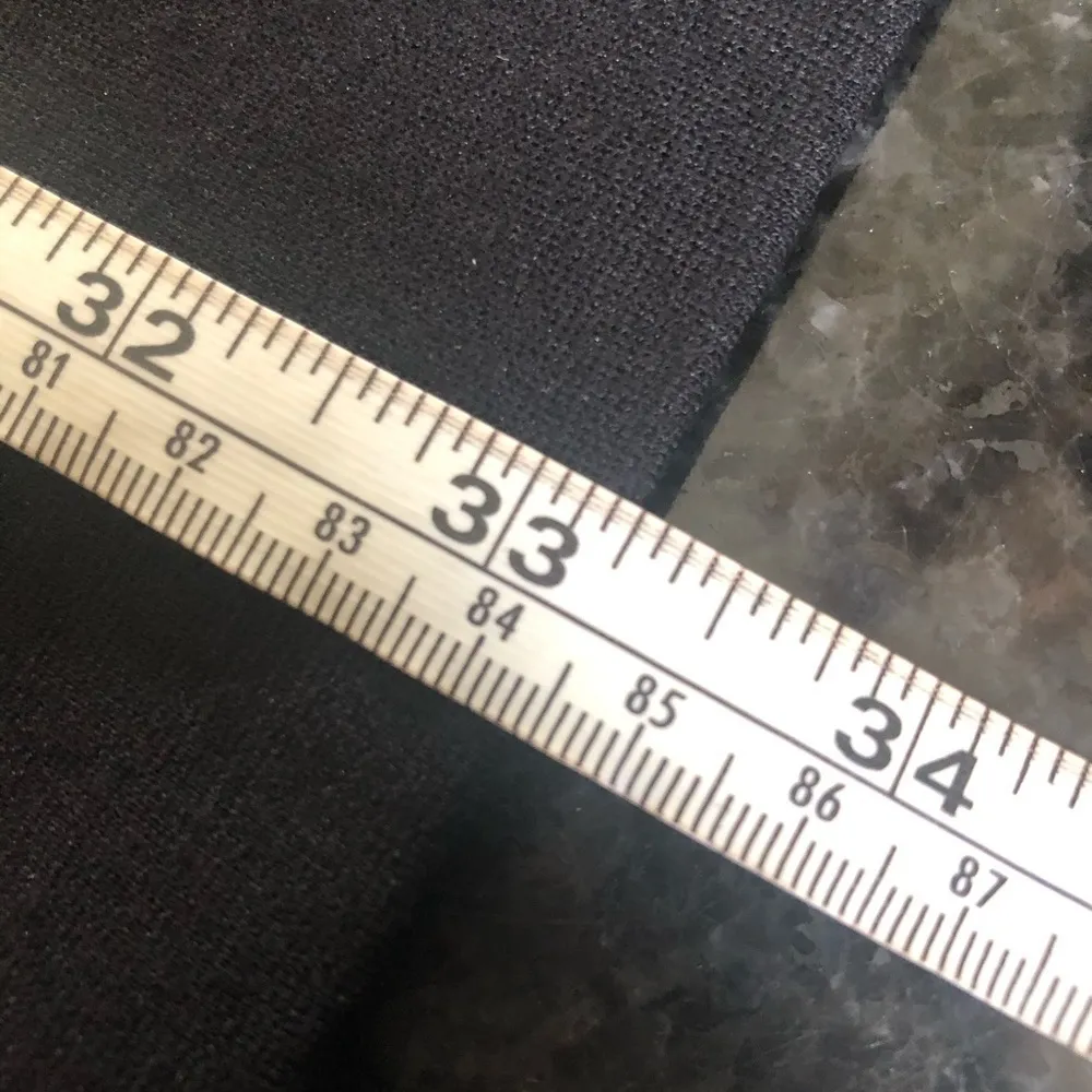 black piping cap sleeve Dress with pockets size 8 - Image 7