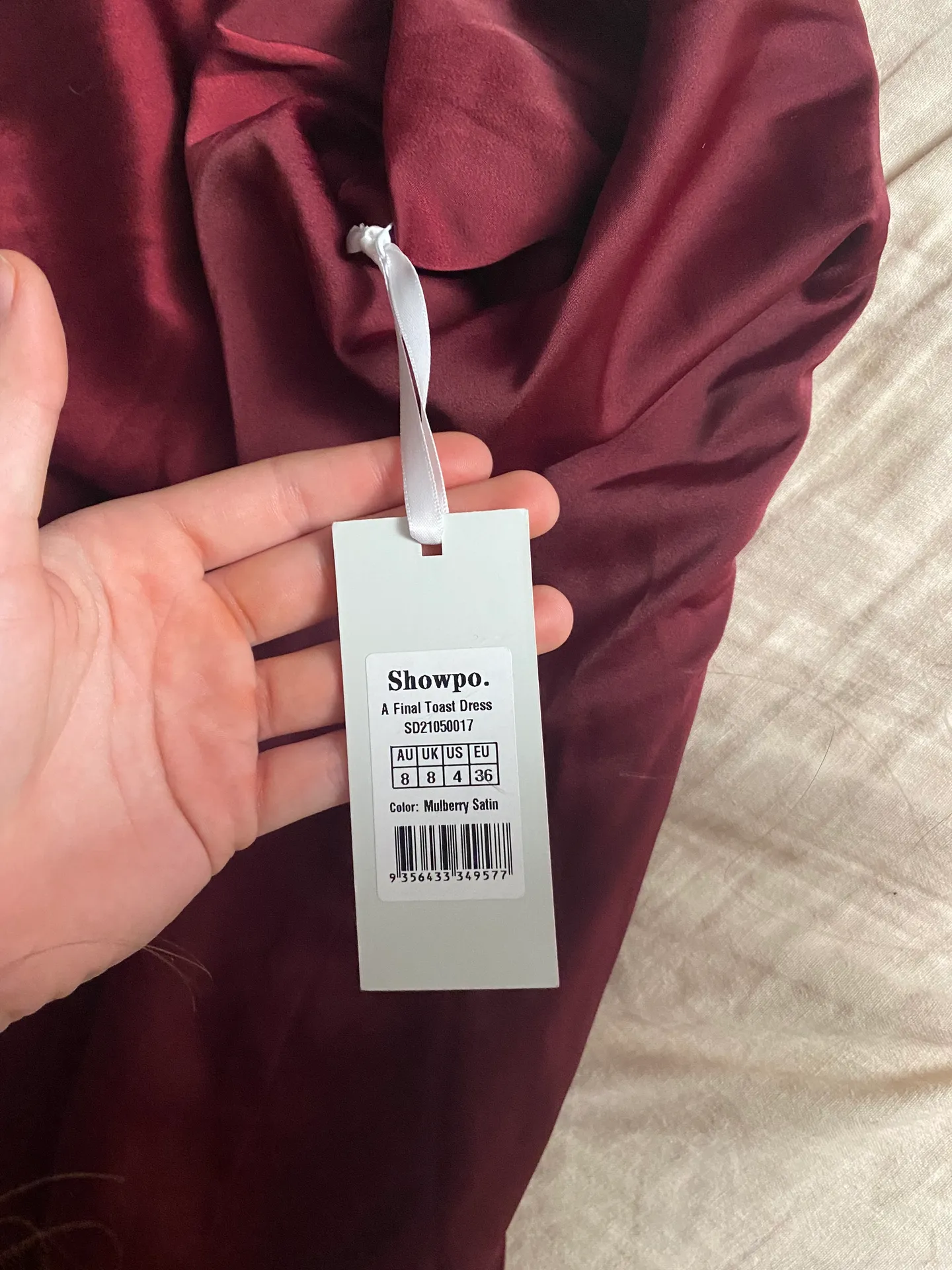 Showpo NWT Red Long Prom Dress - Image 3