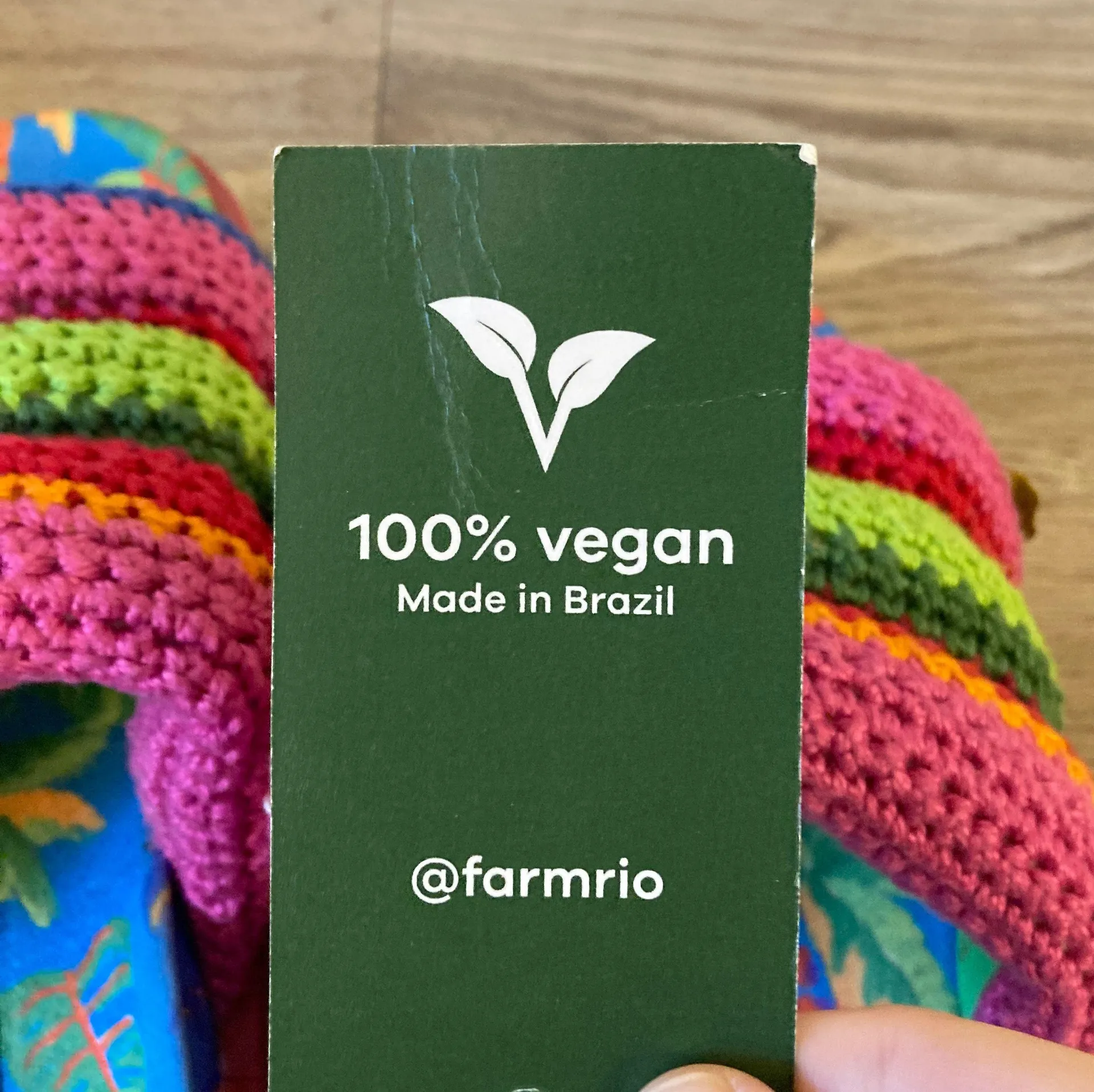 Blue Macaw Crochet Anatomic Platform Slide Sandal Size 8 NWT - Image 8