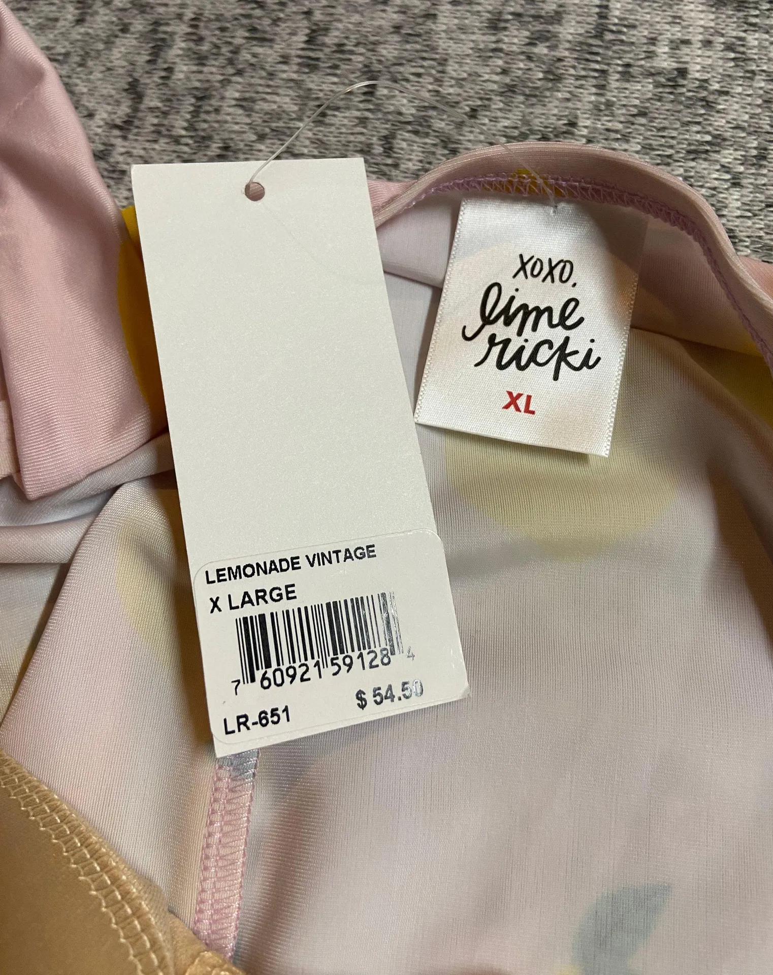 Lime Ricki Tankini Top - Image 4