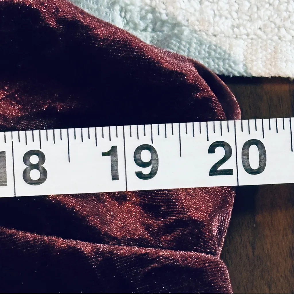 Burgundy Red Purple  Velvet Camisole Top Great for the holidays! - Image 6