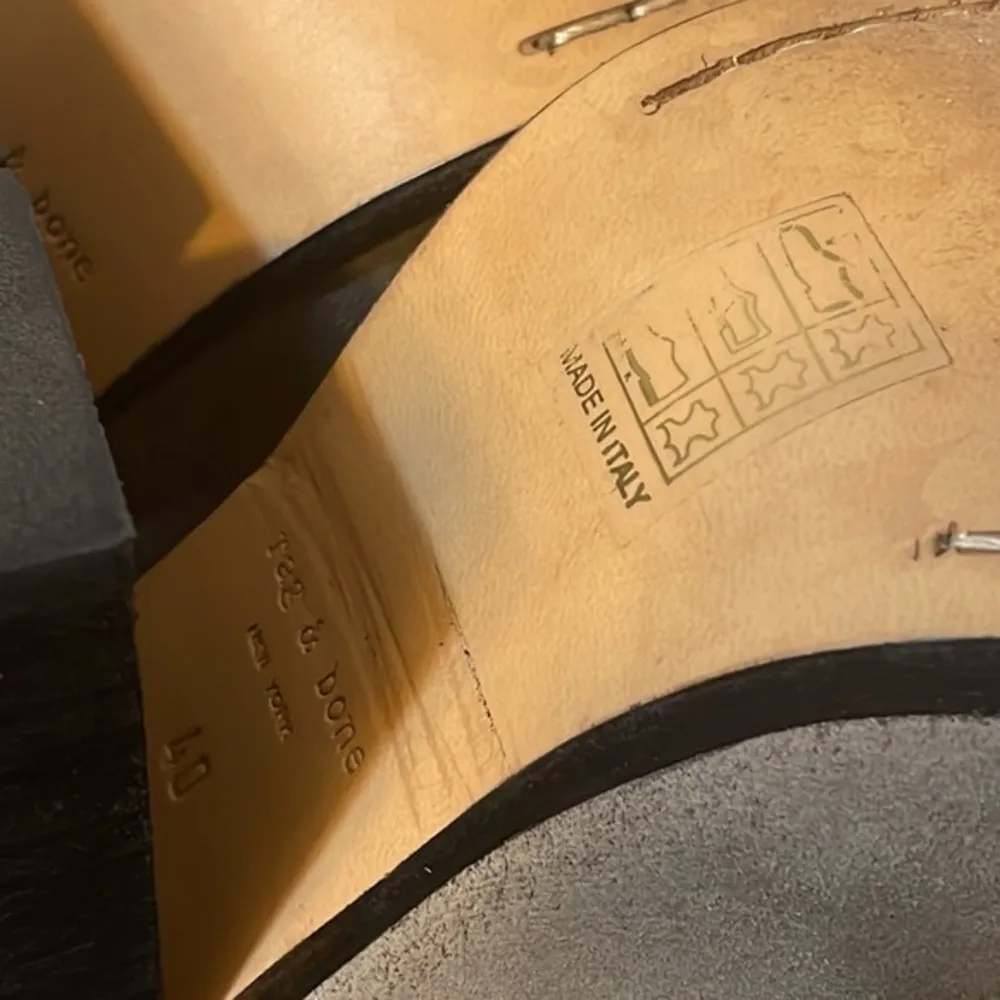 Rag & Bone suede Harrow ankle boots leather Sz EU 40 - Image 34