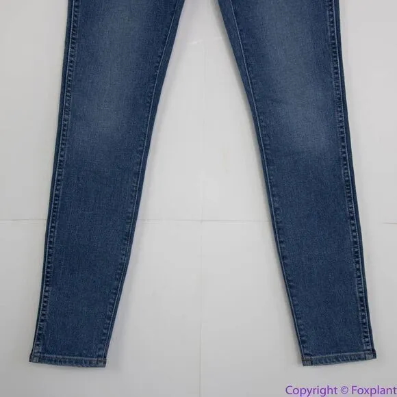 NEW Madewell 10" High-Rise Skinny Jeans in‎ Dewitt Wash: Button-Front TENCEL, 25 - Image 5