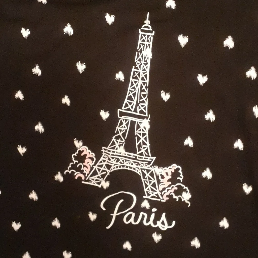Laura Ashley Paris Dotted Heart Night Shirt SIZE S - Image 2