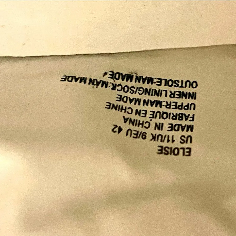 Platform snakeskin sneakers Size 11 JustFab Slip on Eloise - Image 11