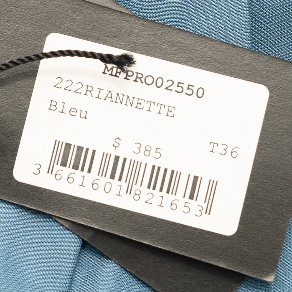 Maje. Riannette Smocked Midi Dress. - Image 3