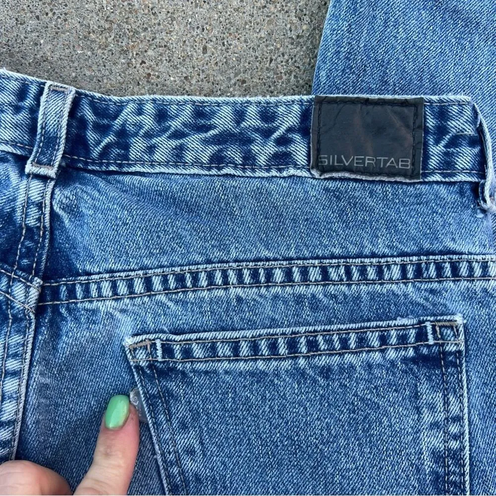 Vintage Y2K Levi’s Silvertab Low Dip flare jeans Women’s 7M - Image 6