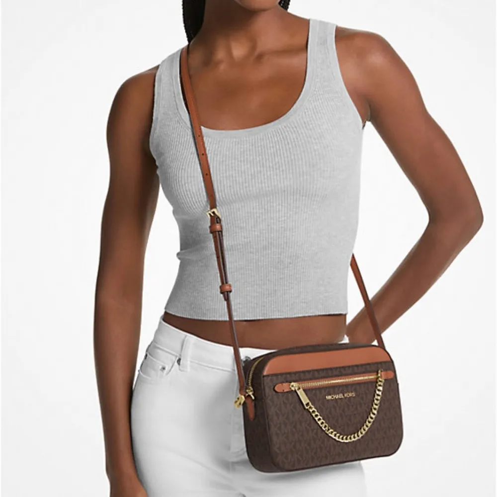 Michael Kors Jet Set Large Logo Crossbody Bag - Image 2