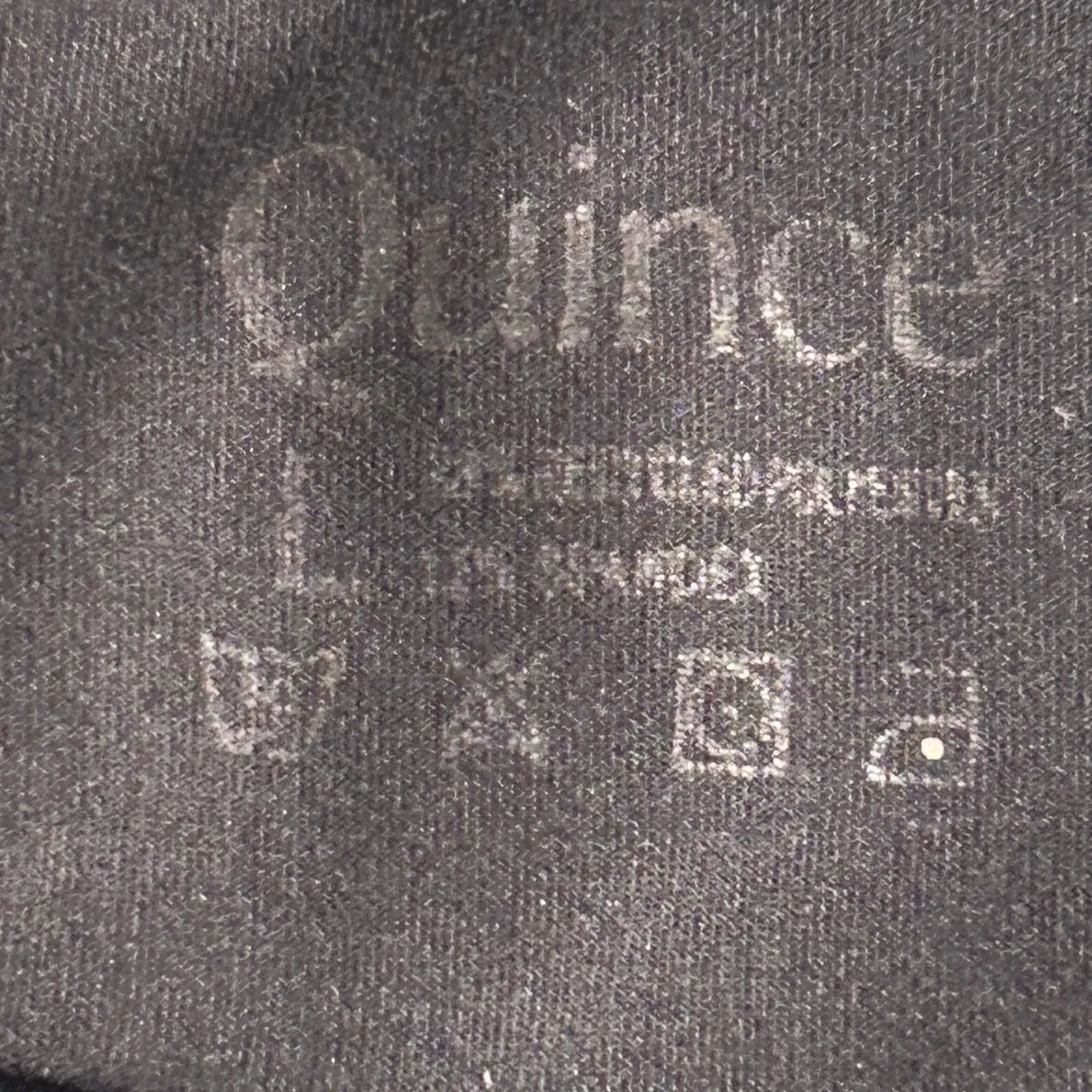 Quince Zip Up Hoodie Black Large - Image 7