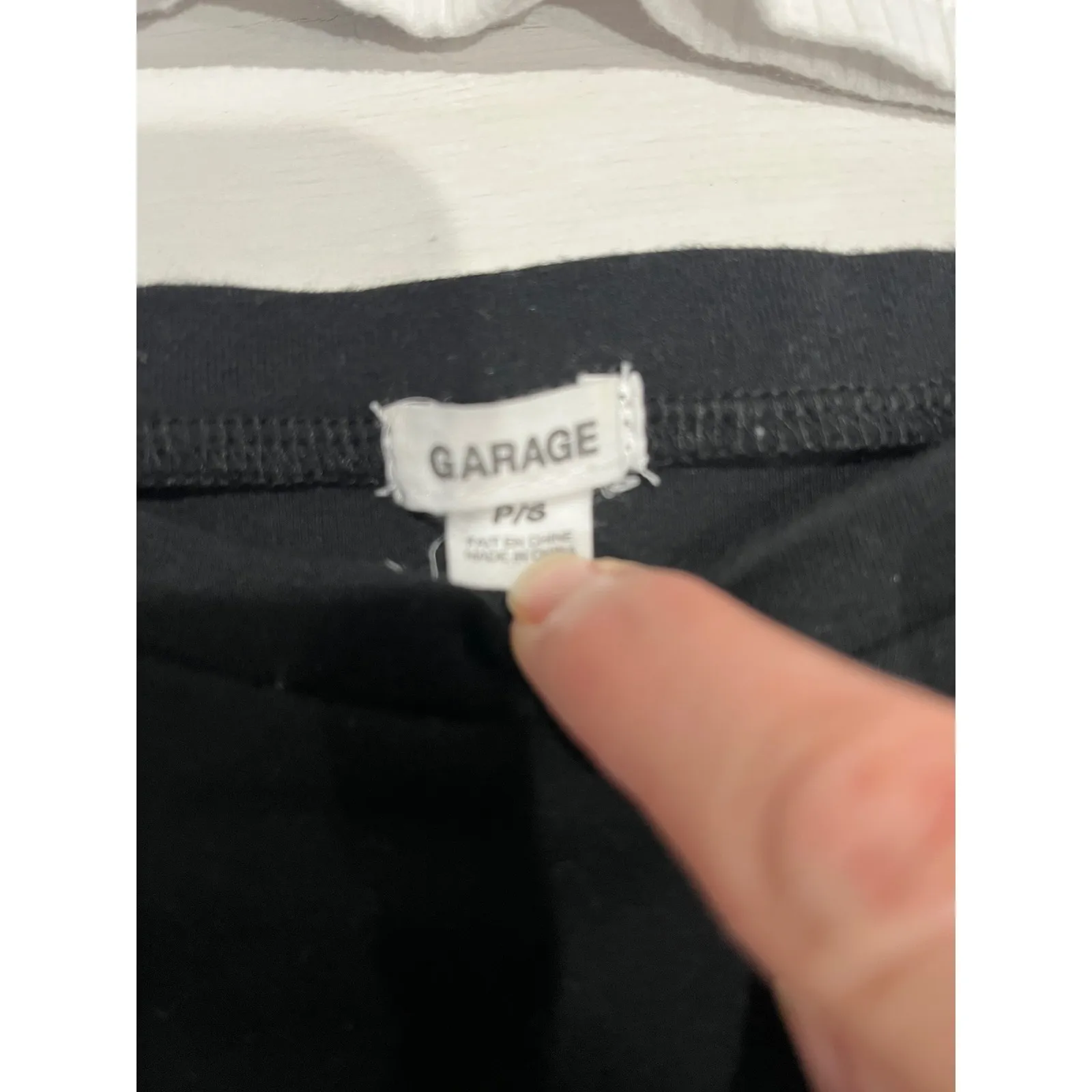 Crop Top Bundle: garage Ribbed, Cami, Angel Graphic, one shoulder ‎ S - Image 2