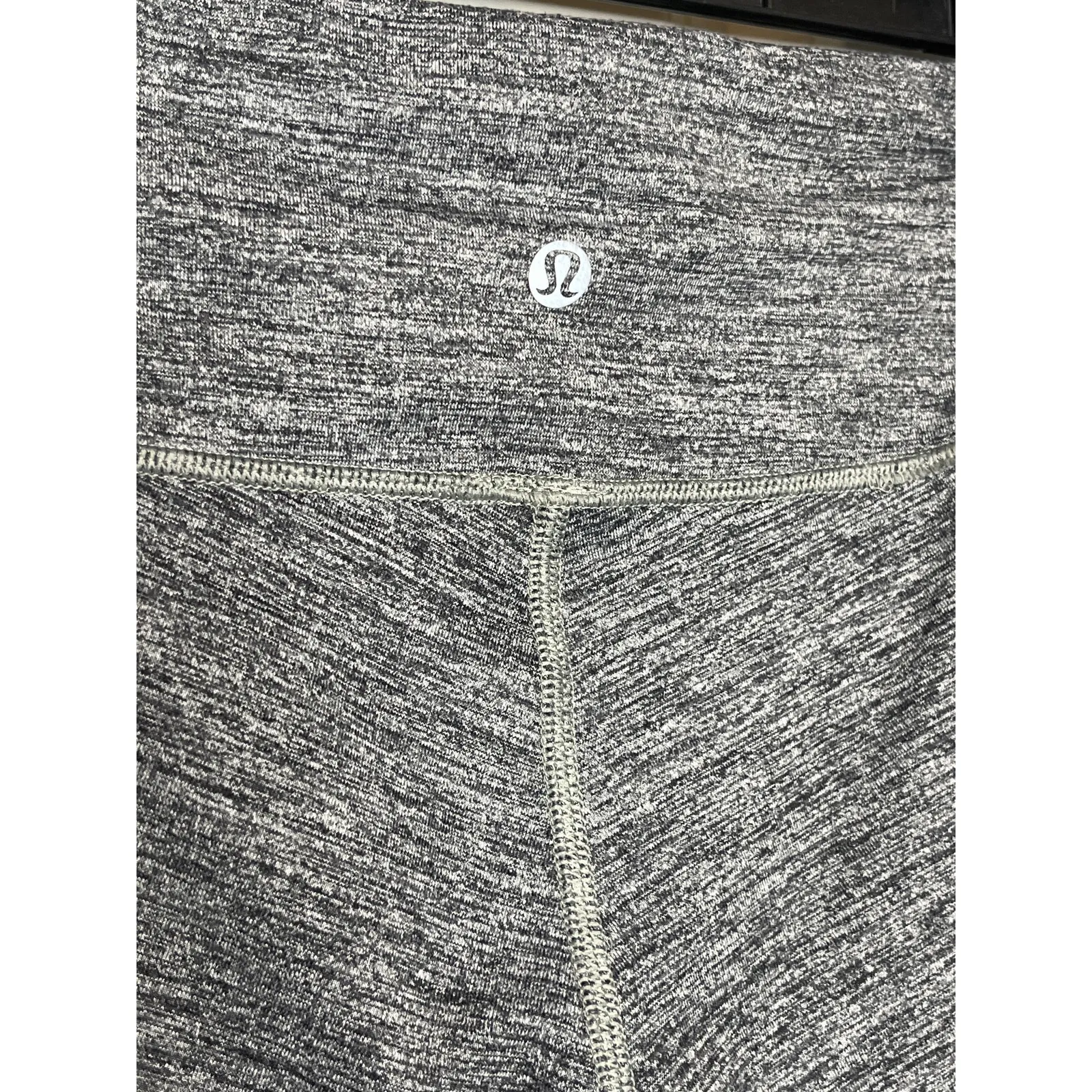 Lululemon Heather Gray Size 6 Ankle Leggings - Image 2