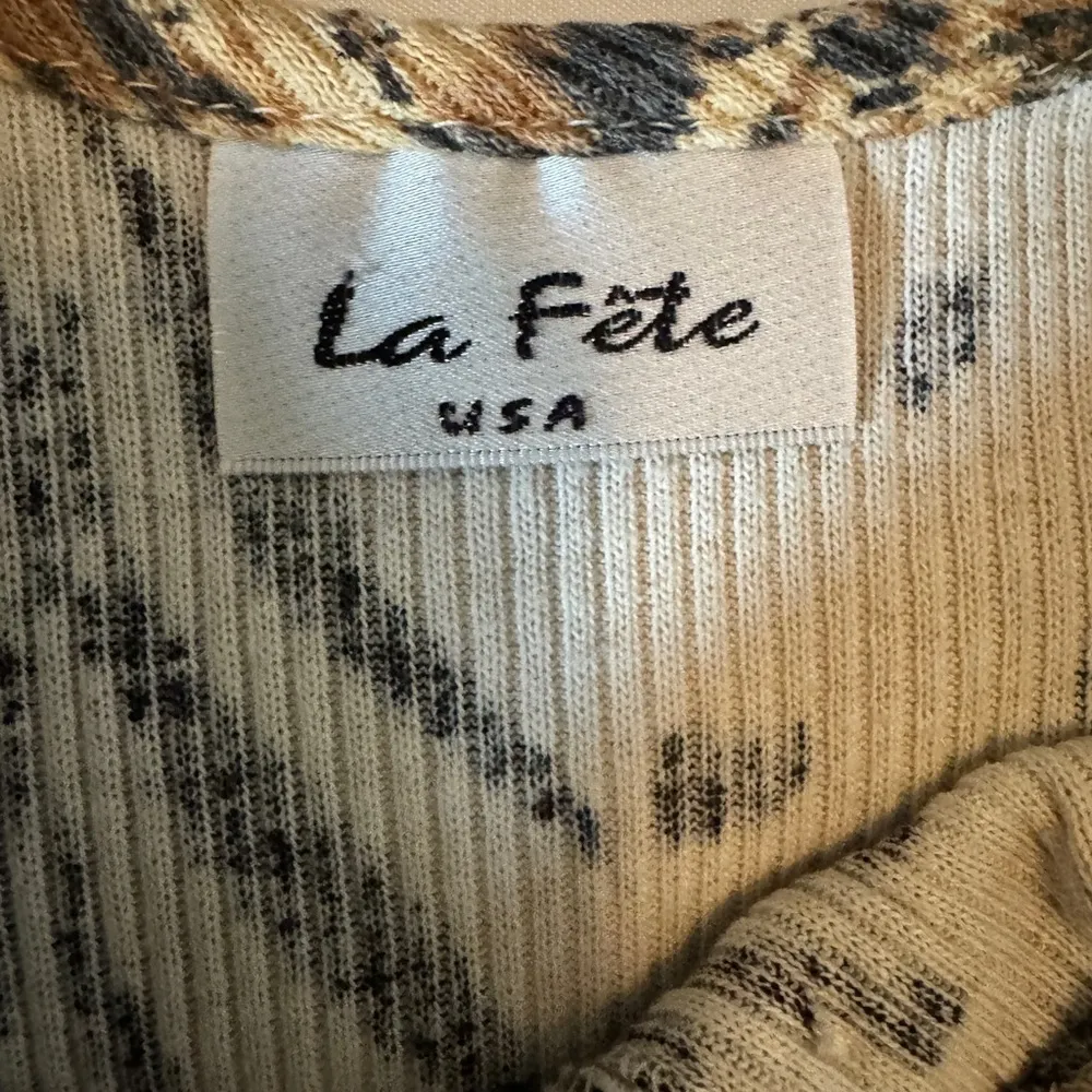 LA FETE Vintage Enchanted LION PRINT COTTON BLEND F13 Black Size M - Image 13