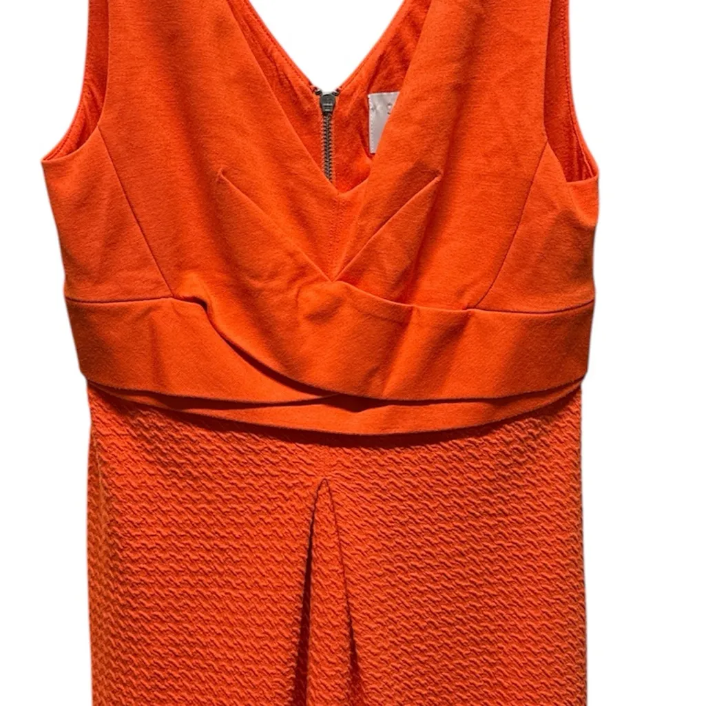 Anthropologie HD in Paris Vibrant Orange Midi Dress - Image 2