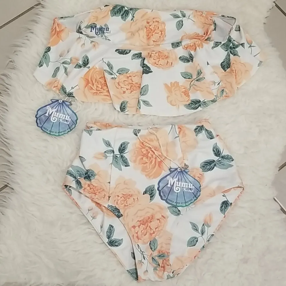 💕SHOW ME YOUR MUMU💕 Rose Me Away Bikini Set NWT - Image 7