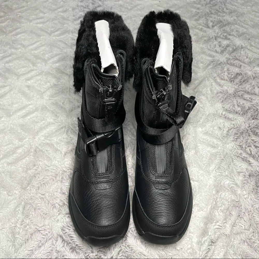 UGG  Tahoe Buckle Snow Boot in Black - Image 8