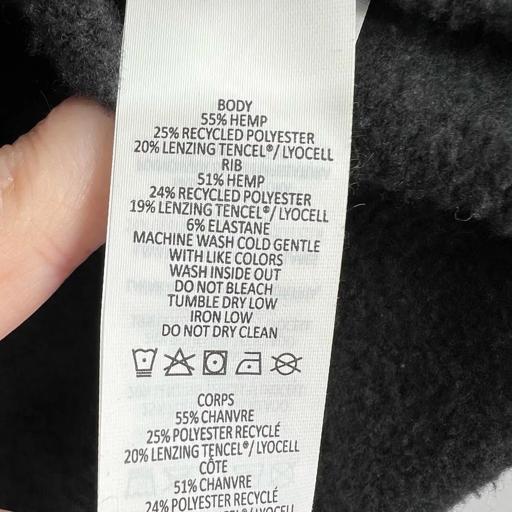 prAna Cozy Up Poncho UPF 50+ casual pockets oversized lounge women's size medium - Image 11