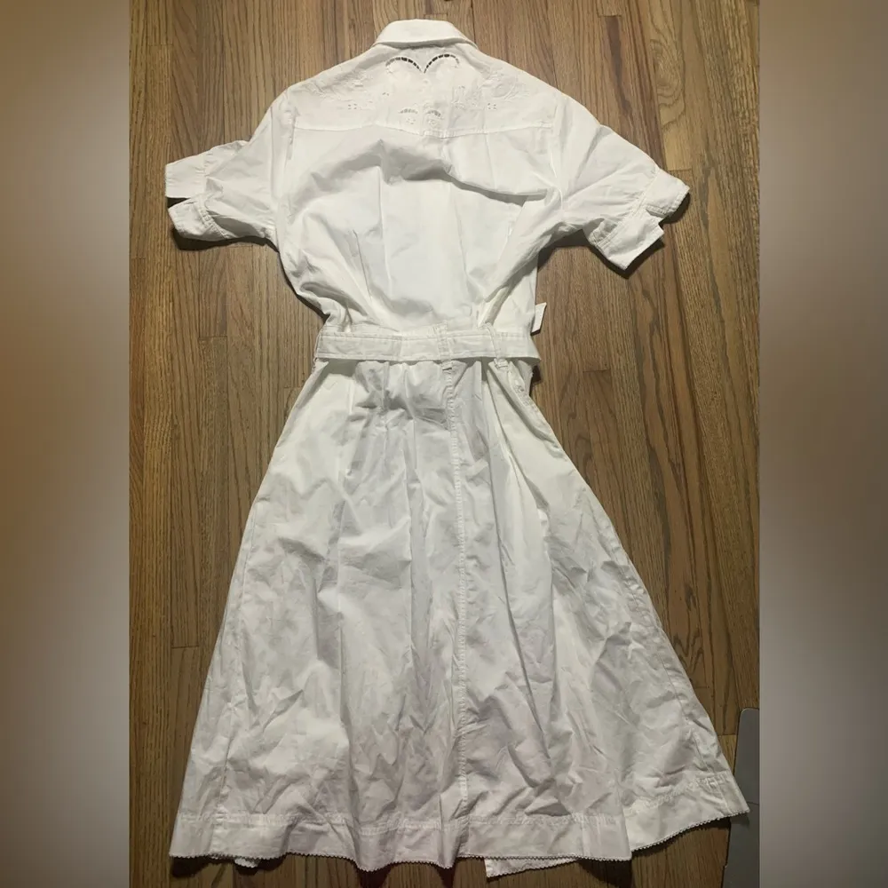 Rag & Bone linen white dress small - Image 6