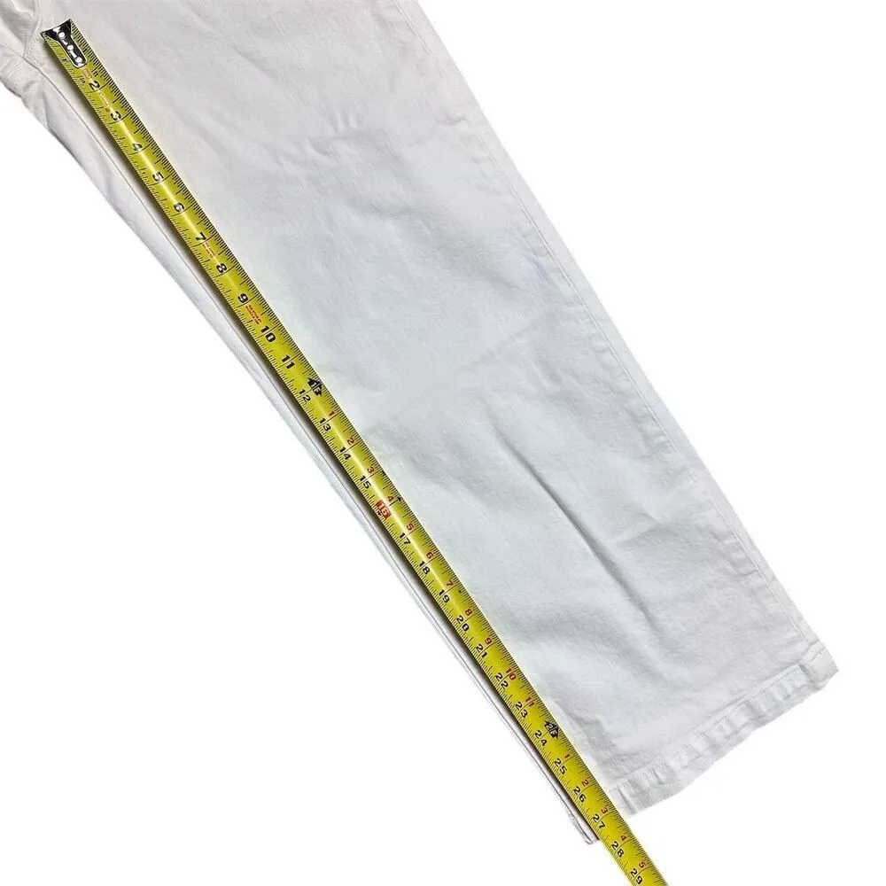 NWT Madewell Petite Emmett Wide-Leg Jeans White Size 26 Patch Pocket - Image 11