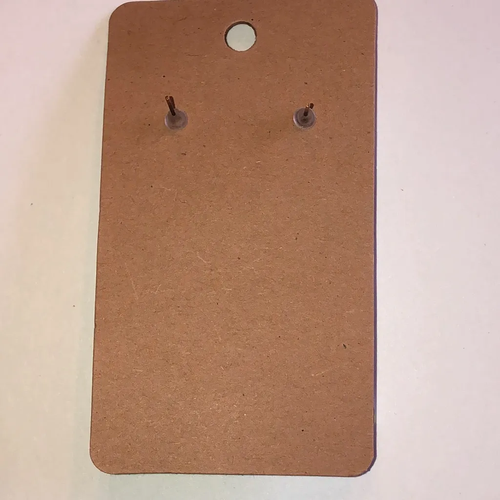 Abstract Multicolor Retro Boho Clay Dangle Earrings Green - Image 4