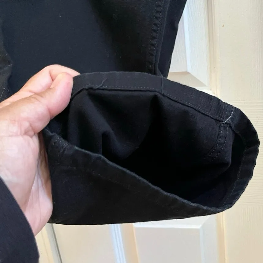 Carhartt Women’s Black Original Fit Rugged Loose Fit Canvas Work Pant Size 16 - Image 10