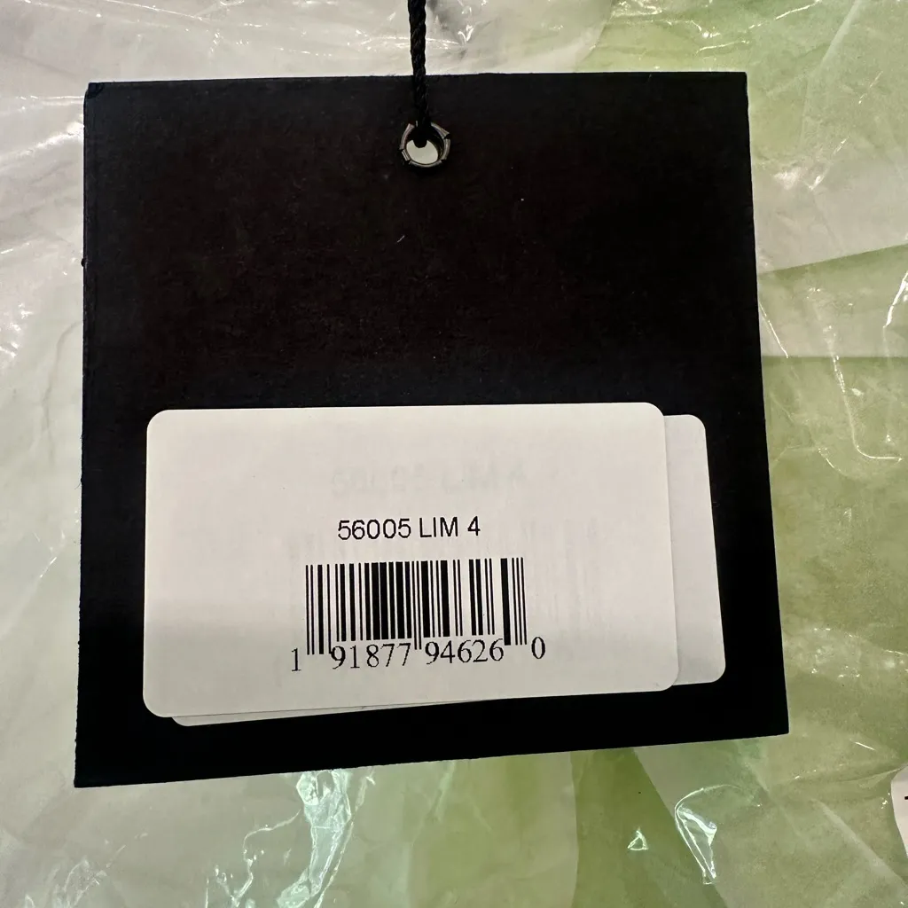 MAC DUGGAL 56005 Dress Size 4 Evening Gown NEW Lime Green Strapless Ruched - Image 8