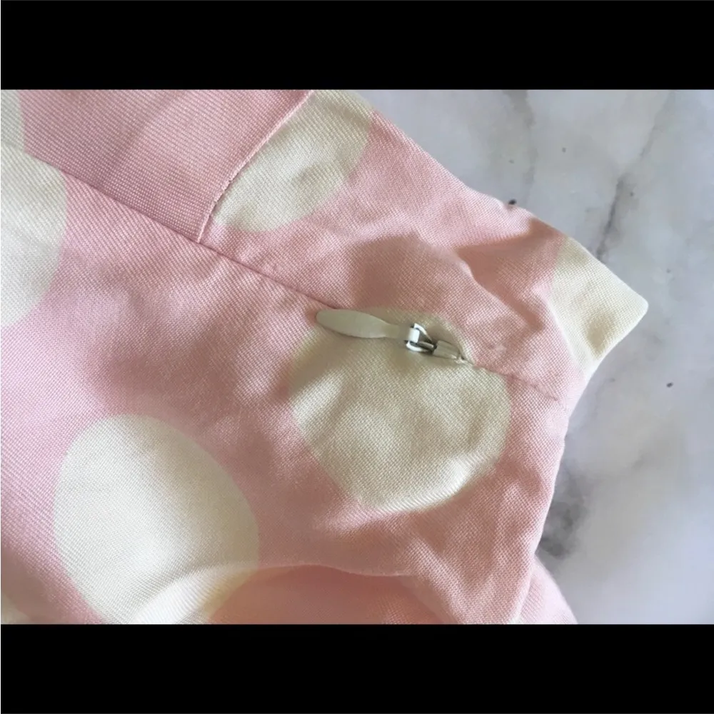 🐳VINEYARD VINES🐎Kentucky Derby SILK Polka Dot Halter Top - Image 3