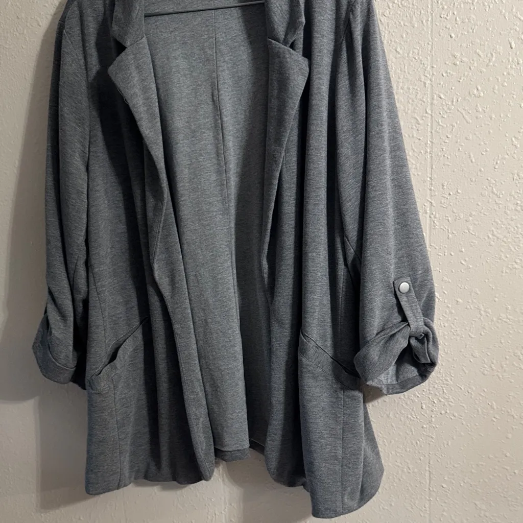 Torrid gray  Open Front Blazer 3x - Image 9