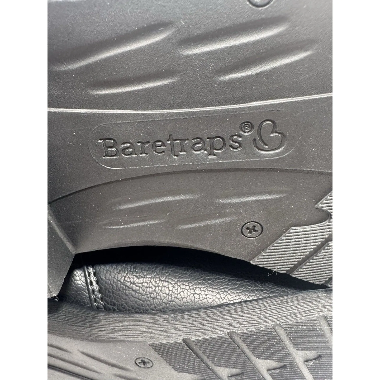 Baretraps Ladies' Size 9, Cassidy Faux Leather Riding Boot Mid Calf Black New - Image 11