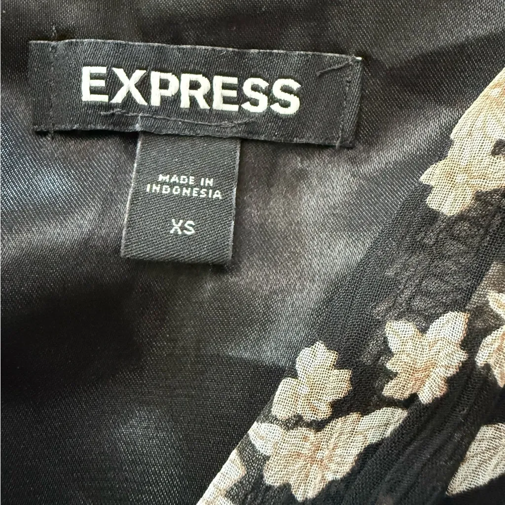 Express Floral‎ Maxi Dress Size XS EUC - Image 7