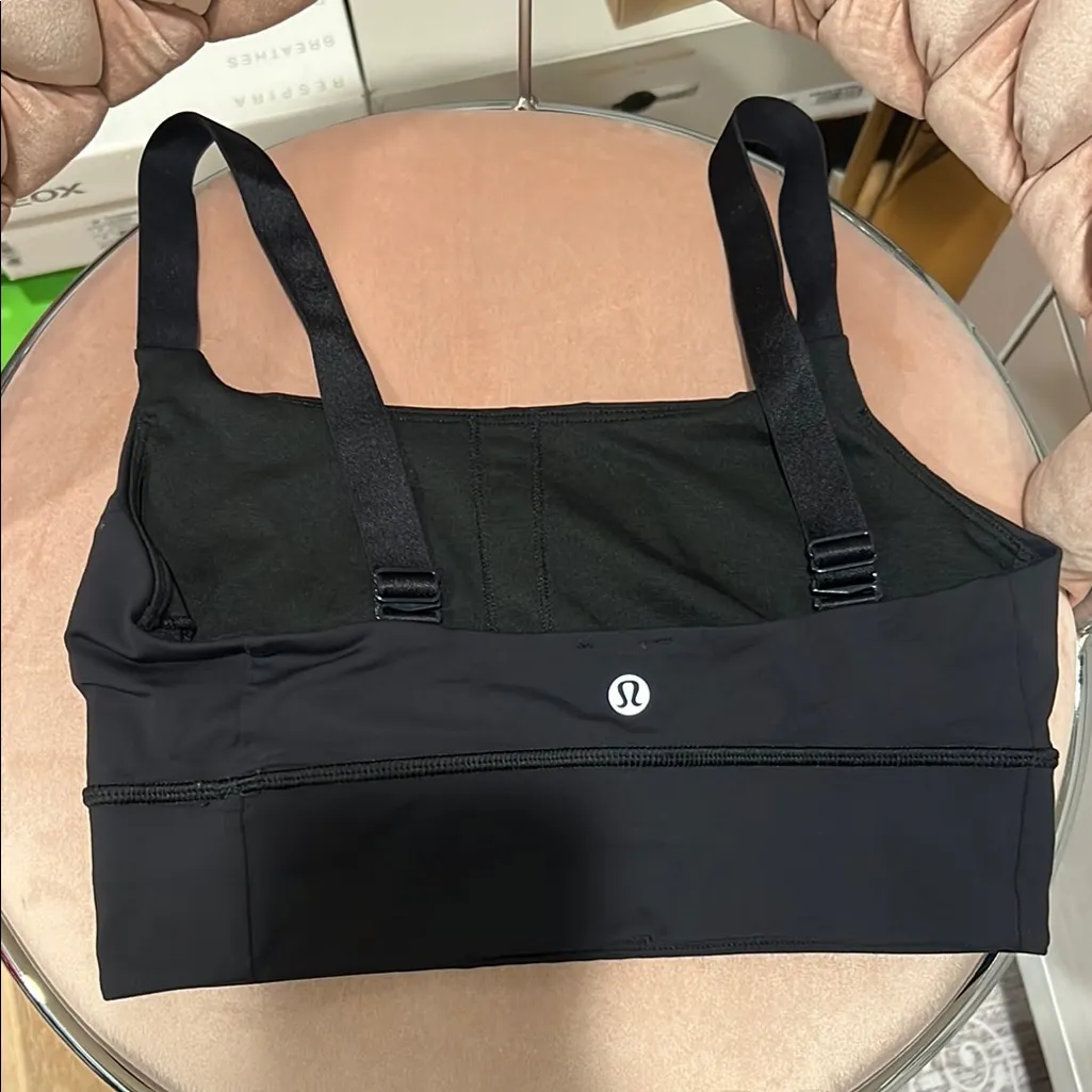 Lululemon Black both ways Sports Bra‎ with Adjustable Straps 6 - Image 5