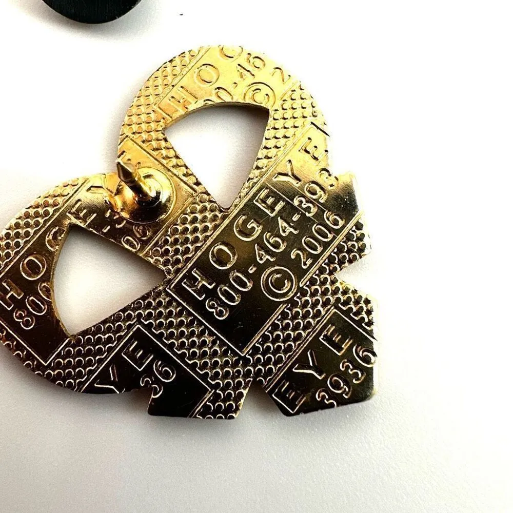 Hogeye interlocking breast cancer awareness pin Pink - Image 4