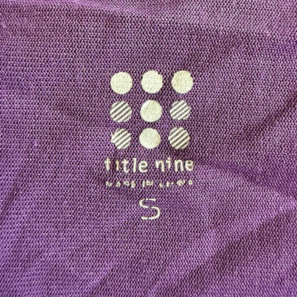 Title Nine Illusion Tank Dress S Nimblene Laser Cut Trail Hiking Athletic Gray - Image 3