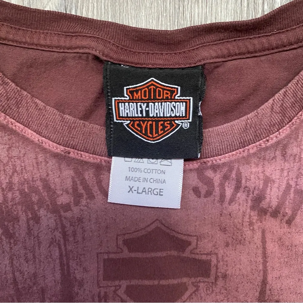 Harley Davidson Charlotte North Carolina Crop Top - Image 4