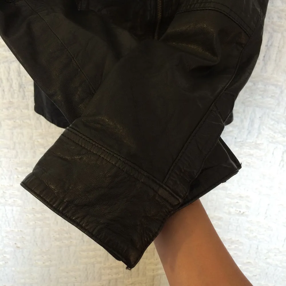 All Saints Leather Moto Jacket - Image 5