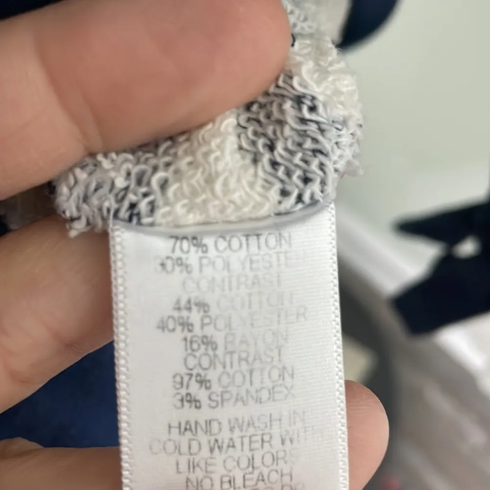 Gibson Striped Navy Sweater - Image 7