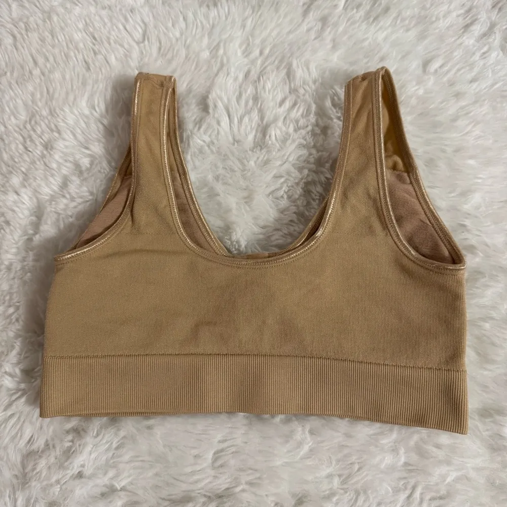 MIRACLE BAMBOO BRA in Tan Size Large - Image 7