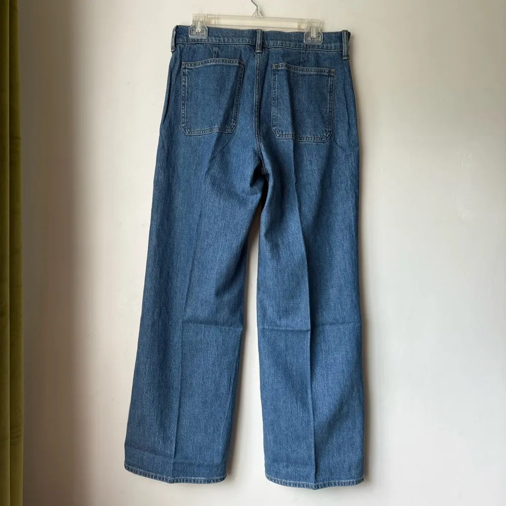 J. Crew Camp-pocket wide-leg jean in Elaine Wash 27" NWT - Image 9