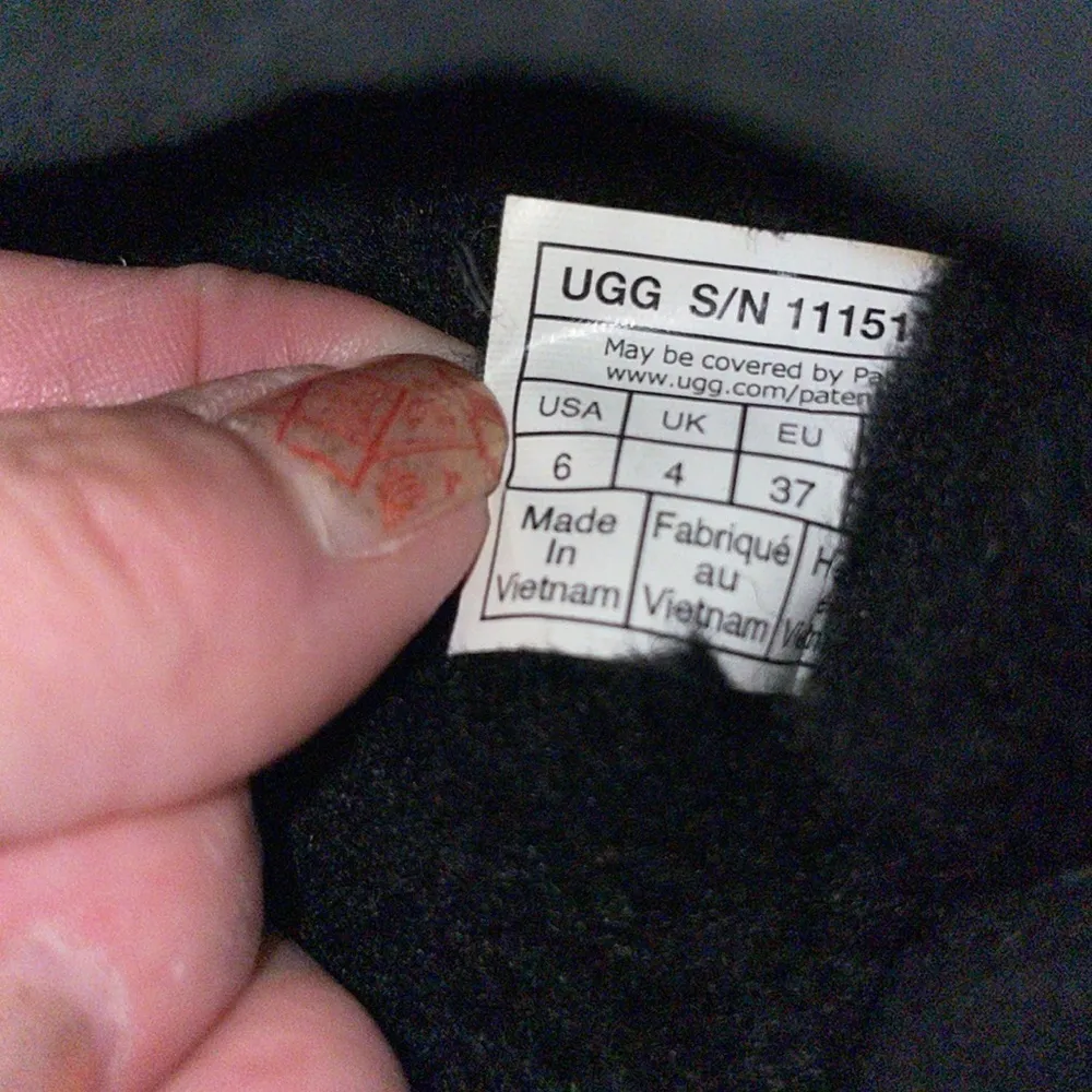 Ugg black slip on slippers - Image 5