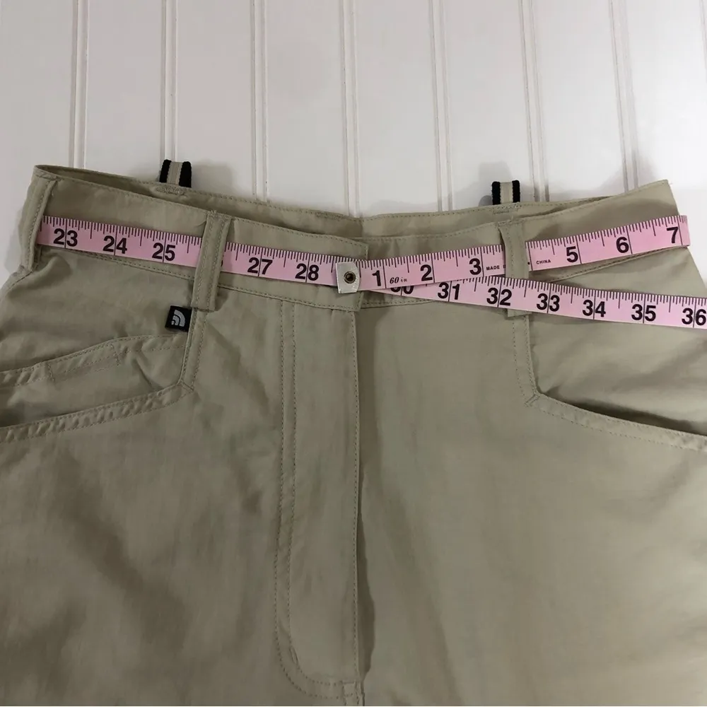 Beige Curve Love Zip Off Hiking Pants by The North Face - Image 9