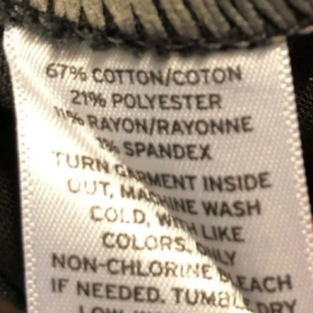 Treasure & Bond Moto Jeans Skinny Wash Out Black 26 Utility Edgy Party Chic - Image 15