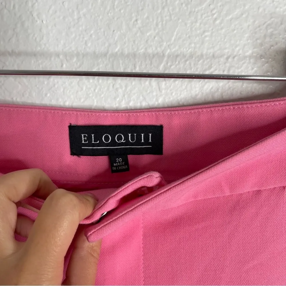 Eloquii Pink Trouser Pants‎ Size 20 - Image 3