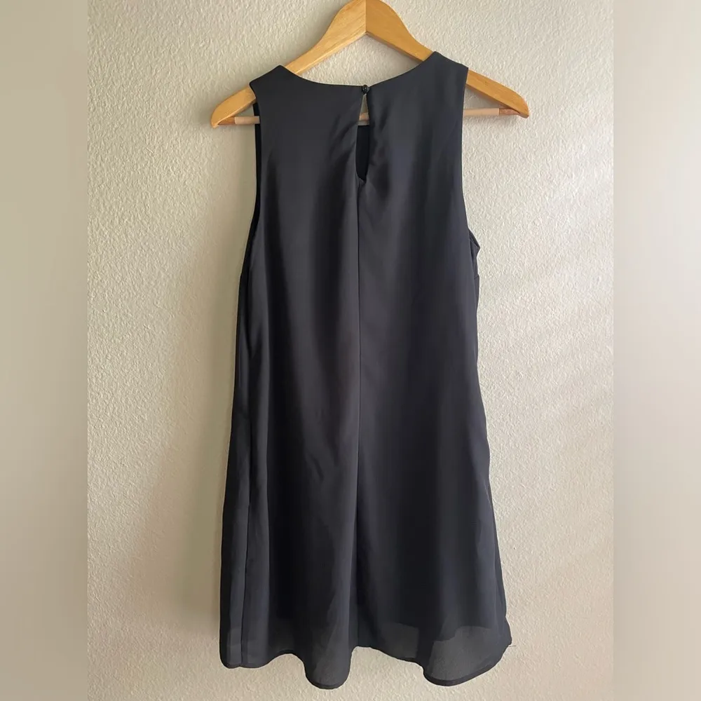 Nordstrom Rack Black Sleeveless Shift Dress - Image 5
