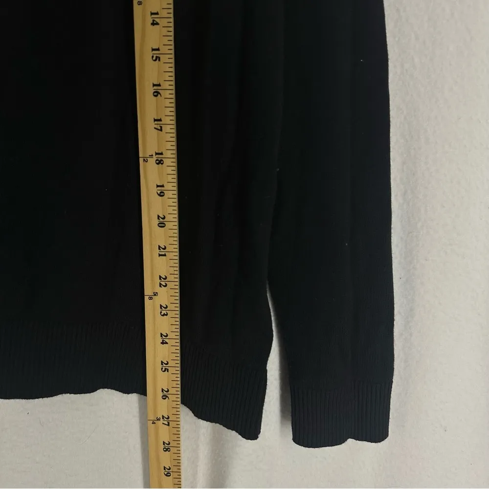 Amazon Crewneck Pullover Knit Sweater Womens Large Black - Image 5