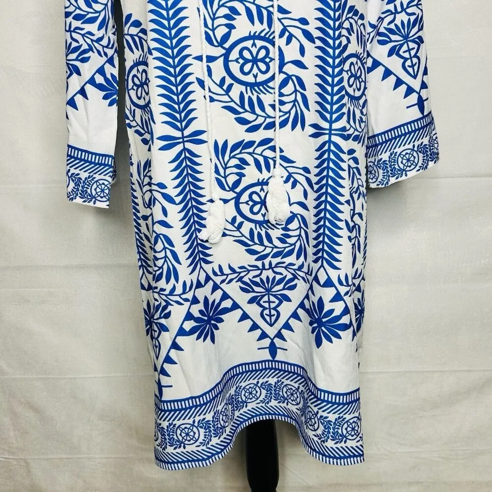 Blue White Tassel 3/4 - Image 3